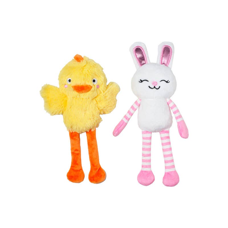 Only an Ocean Europe - Hoppy Go Clucky - 2-teiliges Hundespielzeug-Set
