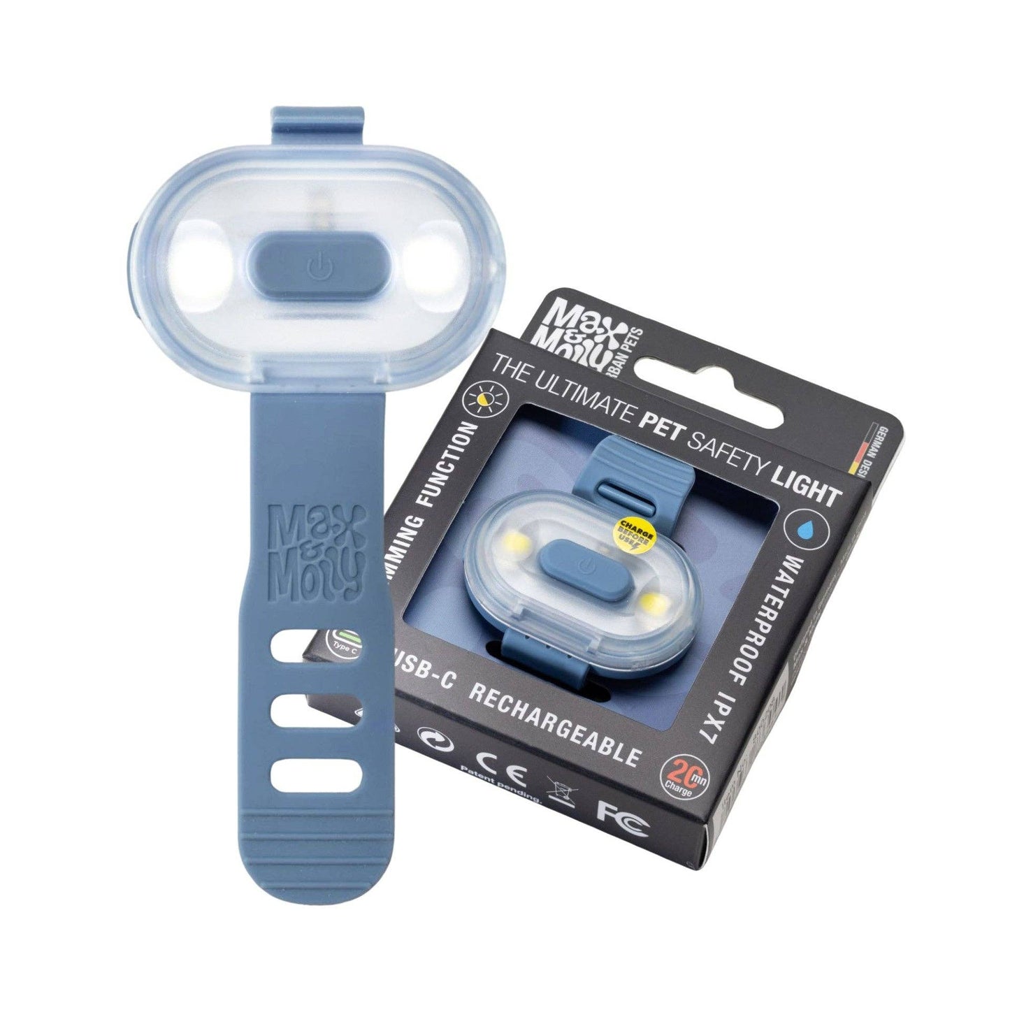 Max&Molly - Matrix 2.0 Ultra LED - Sicherheitslicht Ocean