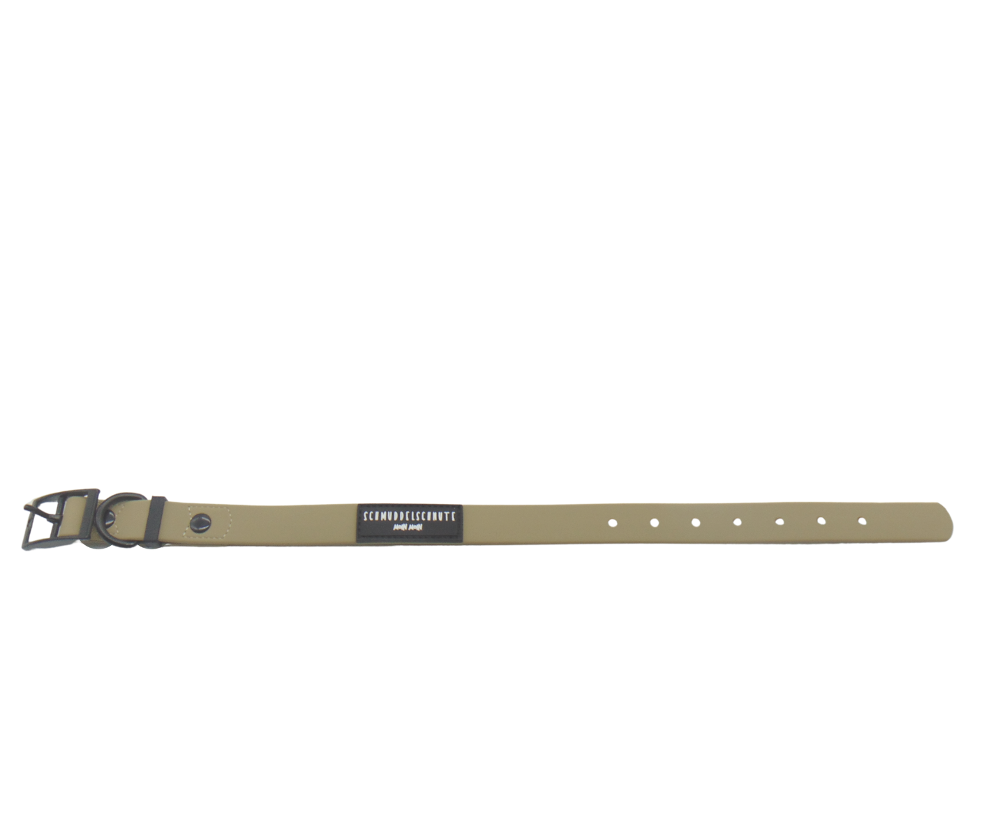 Schmuddelschnute - Hundehalsband "Schietwedda" Khaki