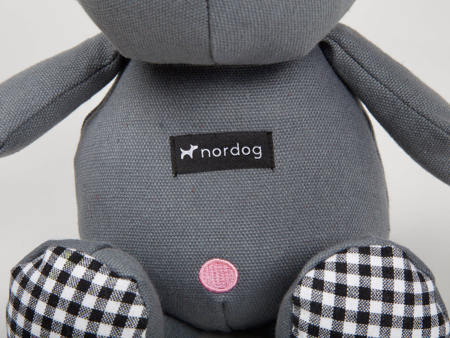 Nordog - Henny Das Hippo - Grau - Kuscheltier für Hunde