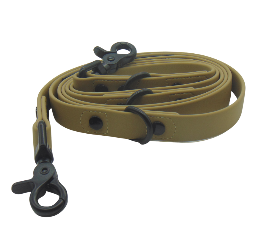 Schmuddelschnute - Hundeleine "Schietwedda" Khaki