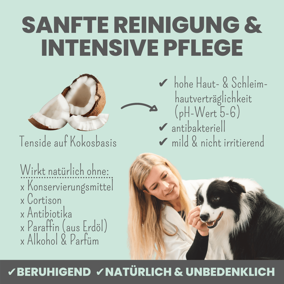 Noms+ 2-in-1 Augenfein - Reinigung & Pflege für Hunde & Katzen