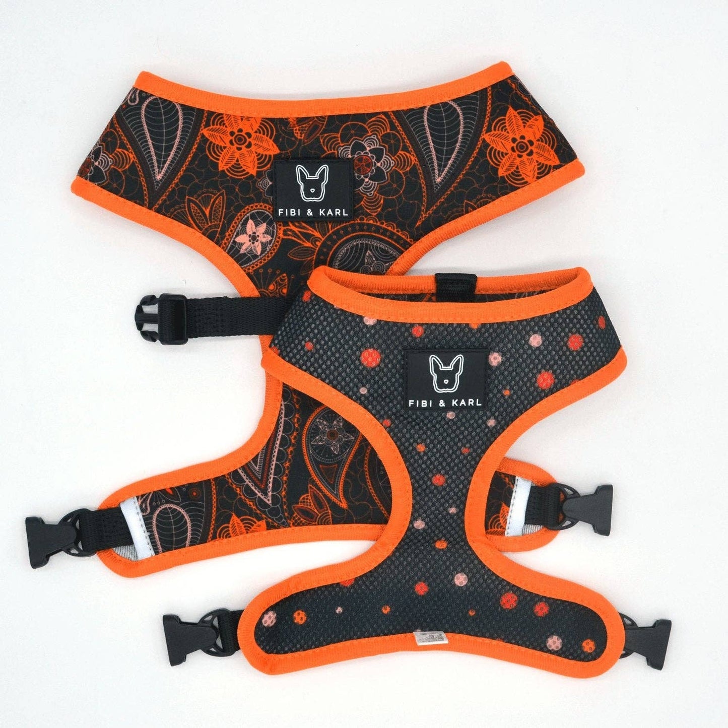 2-in-1 Hundegeschirr Infinity Dots