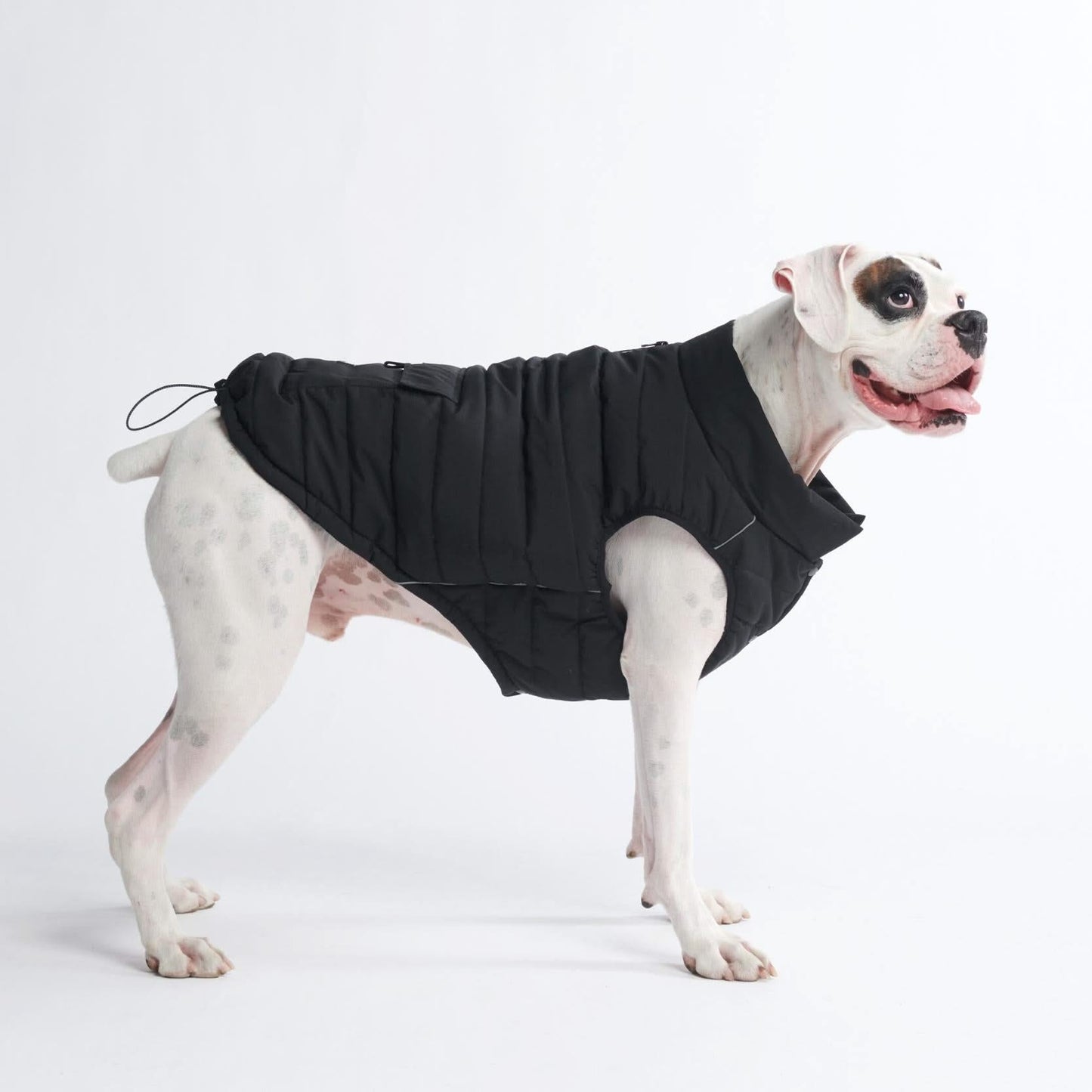 WarmShield wasserabweisende Jacke, Schwarz