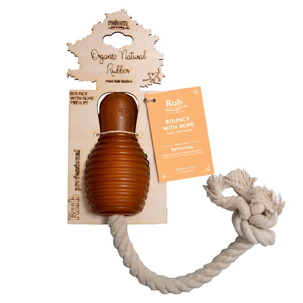 Retorn - Rub Bouncy & Rope Hundespielzeug