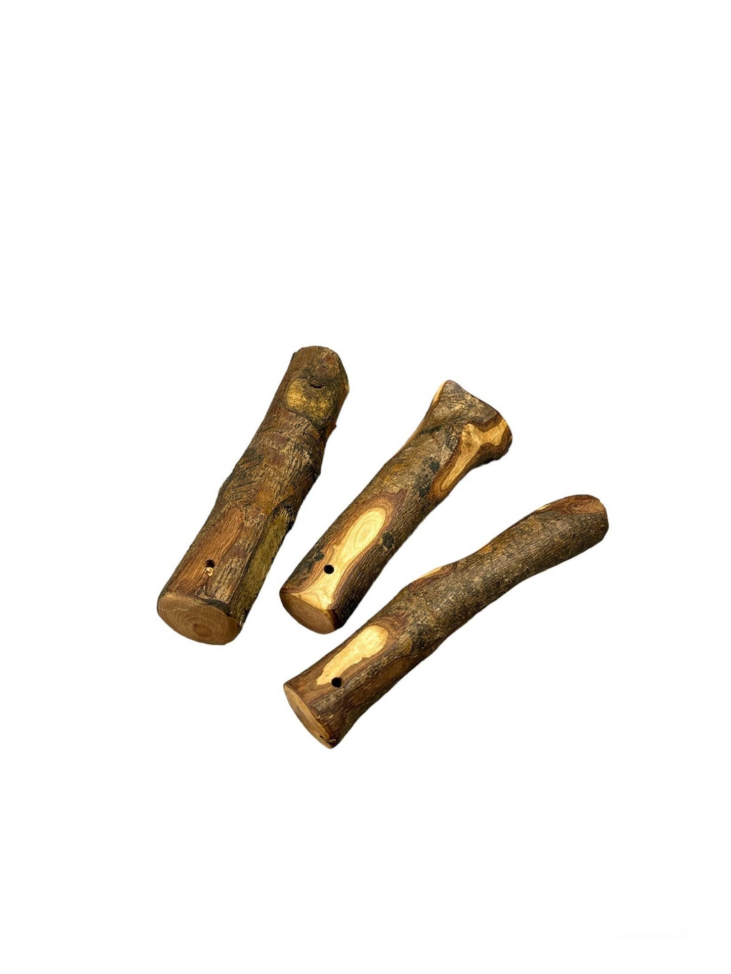 olivenholz-erleben - Kauknochen RUSTY Ø ca. 3 bis 4 cm / 16 – 18 cm, Olivenholz