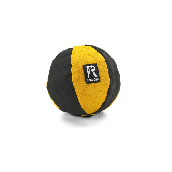 Redoggo - Ball klein gelb/schwarz
