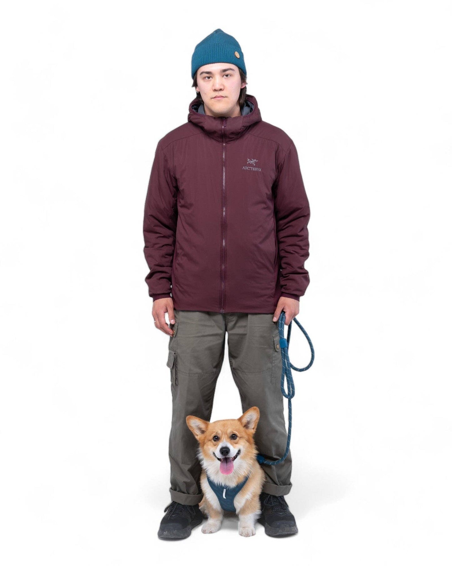 Roam Harness Deep Teal Ripple