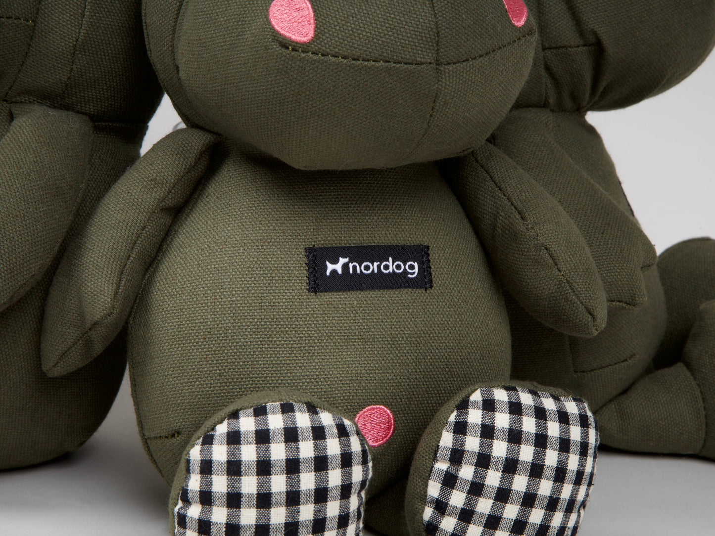 Nordog - Henny das Baby-Nilpferd - Plüschtier für Hunde