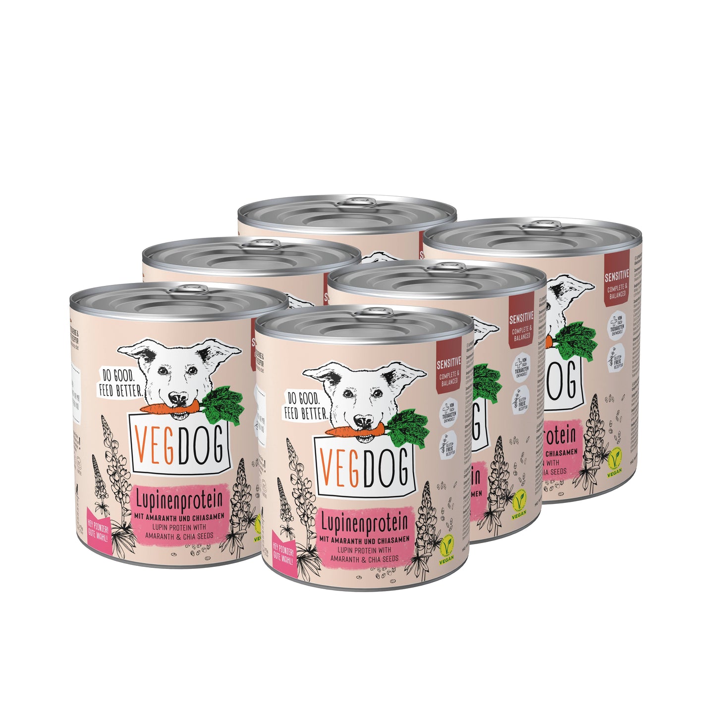 VEGDOG - SENSITIVE Lupinenprotein