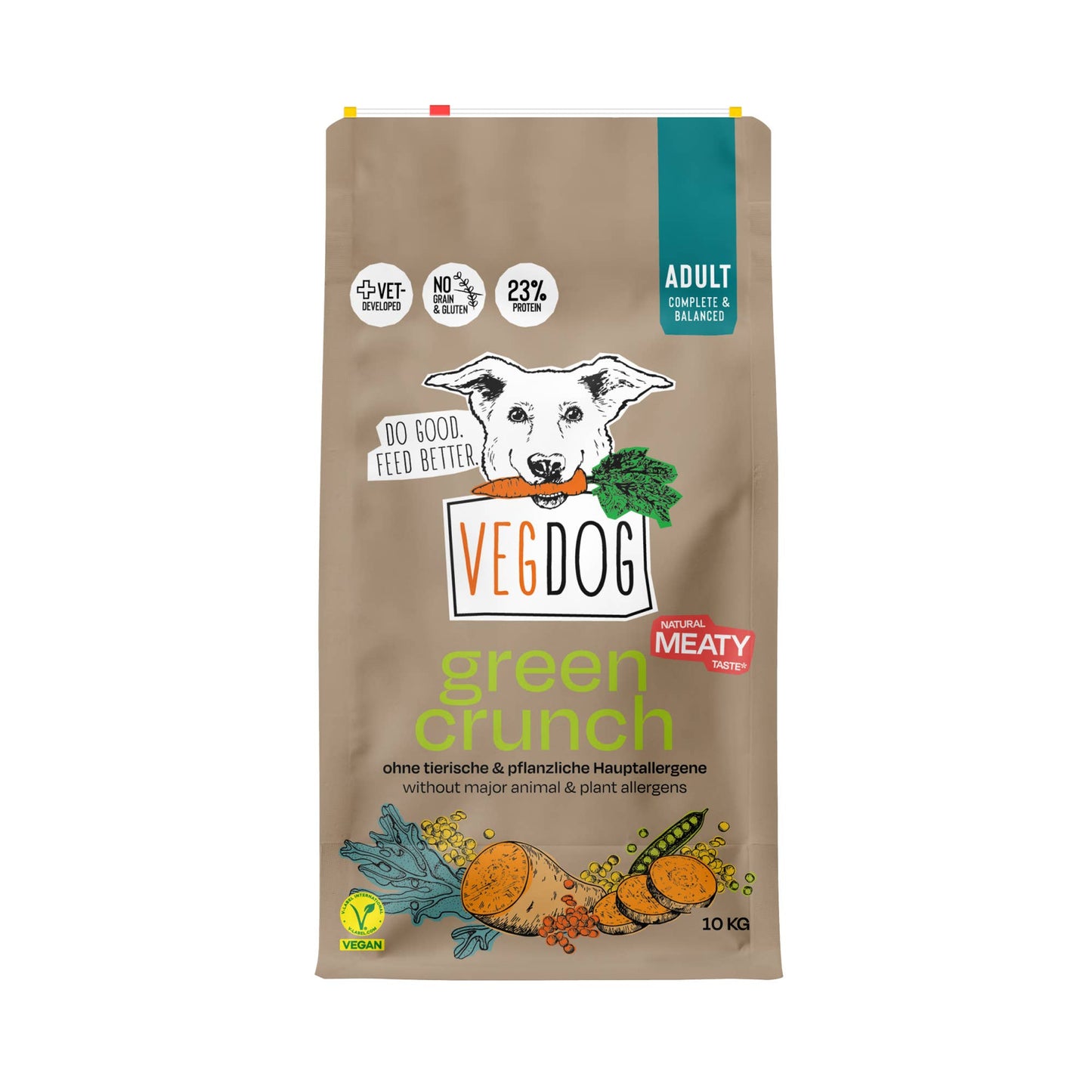 VegDog - GREEN CRUNCH Trockenfutter