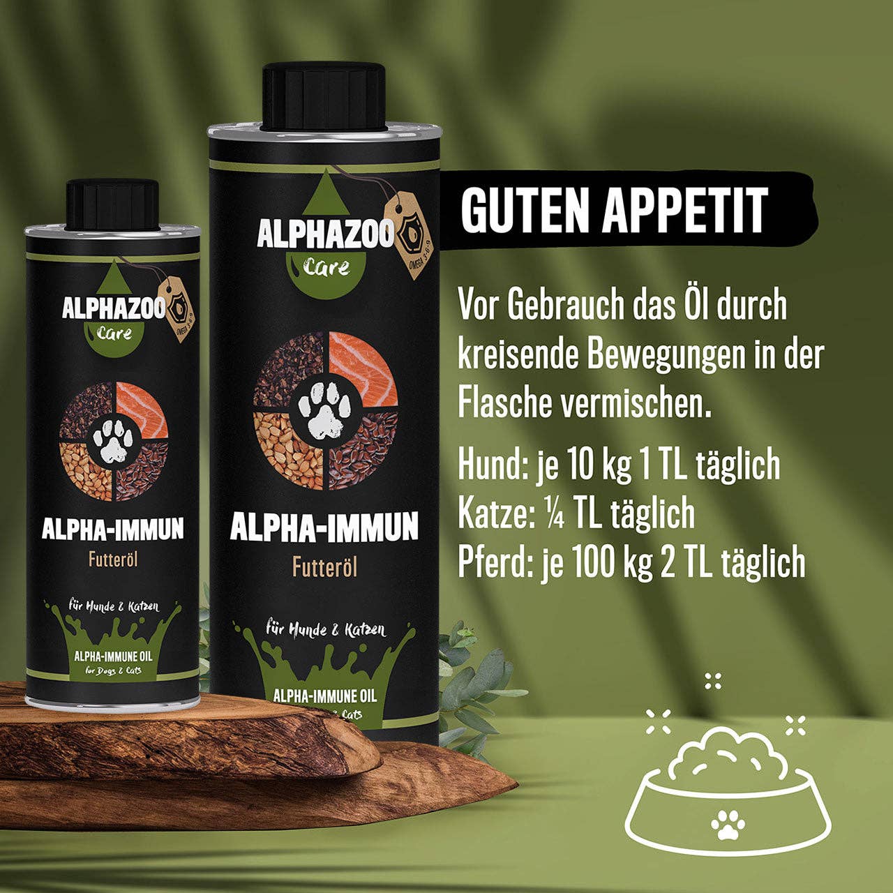 Alphazoo - Alpha-Immun Futteröl