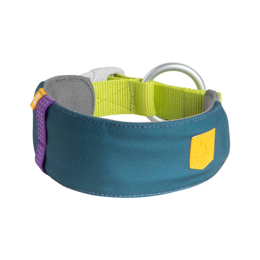 Woolly Wolf - Alpha 360 Hundehalsband Deep Teal Mix  - aus recyceltem Material (RPET)