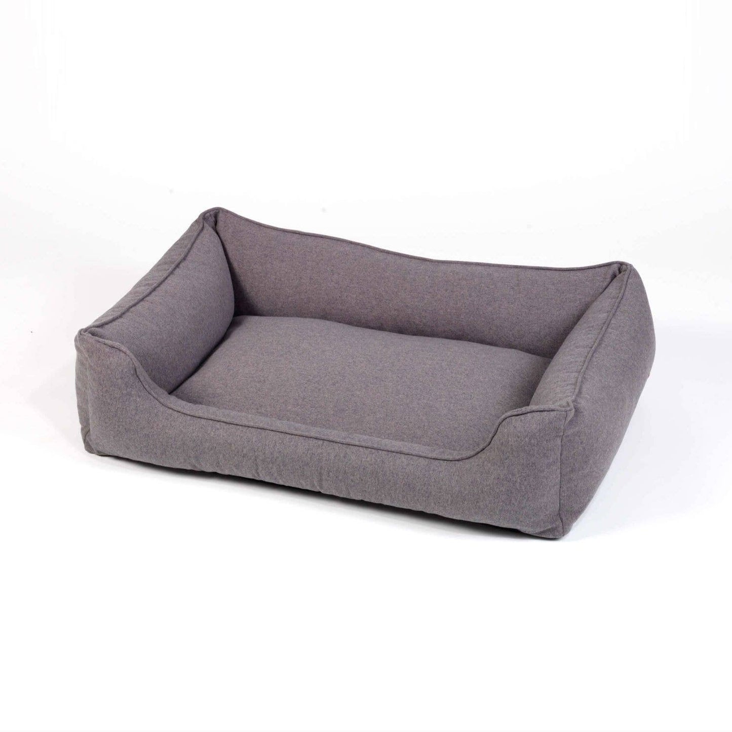 DOGS in the CITY® - Hundebett Box Bett - Brandon - taupe grau meliert