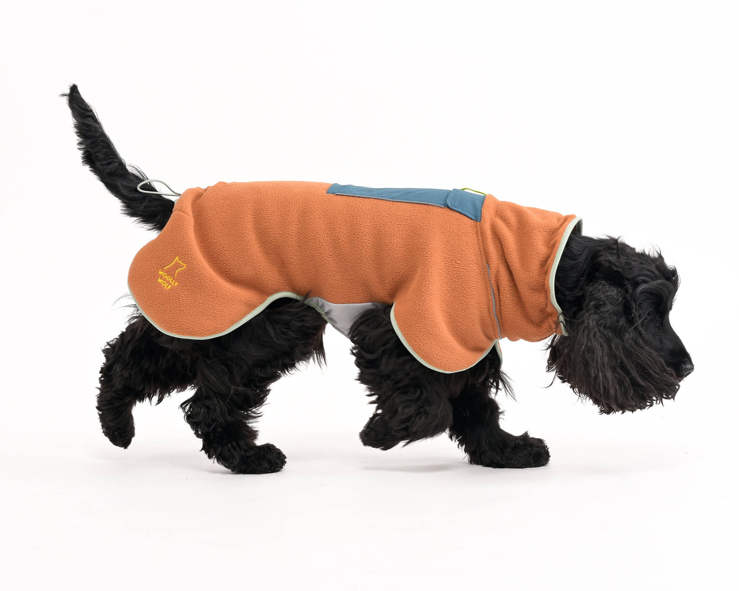 Wolly Wolf - Alpha 360 Fleece-Pullover Terrakotta