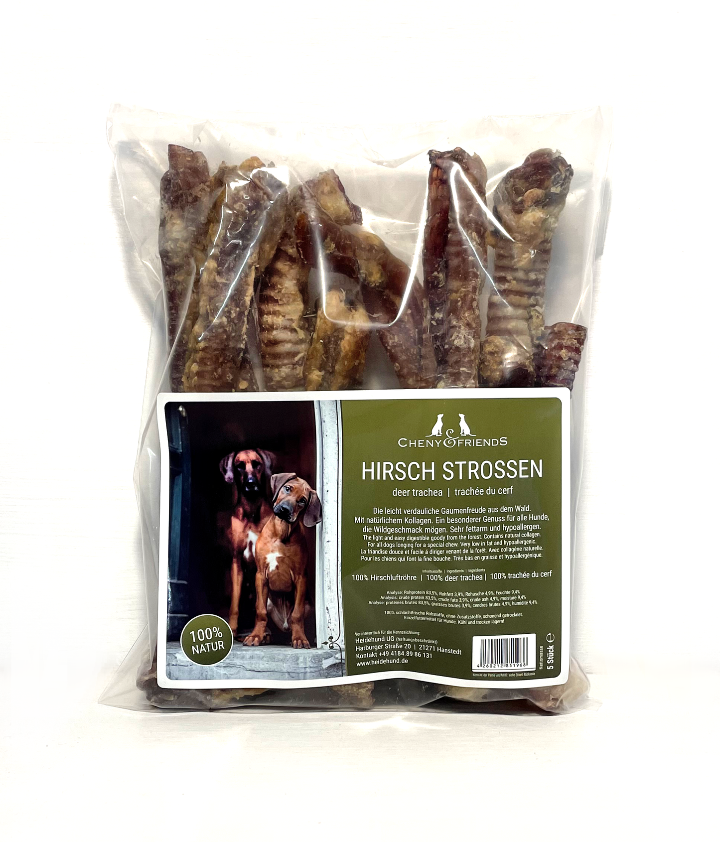 Cheny & Friends - Hirsch Strossen - 150g
