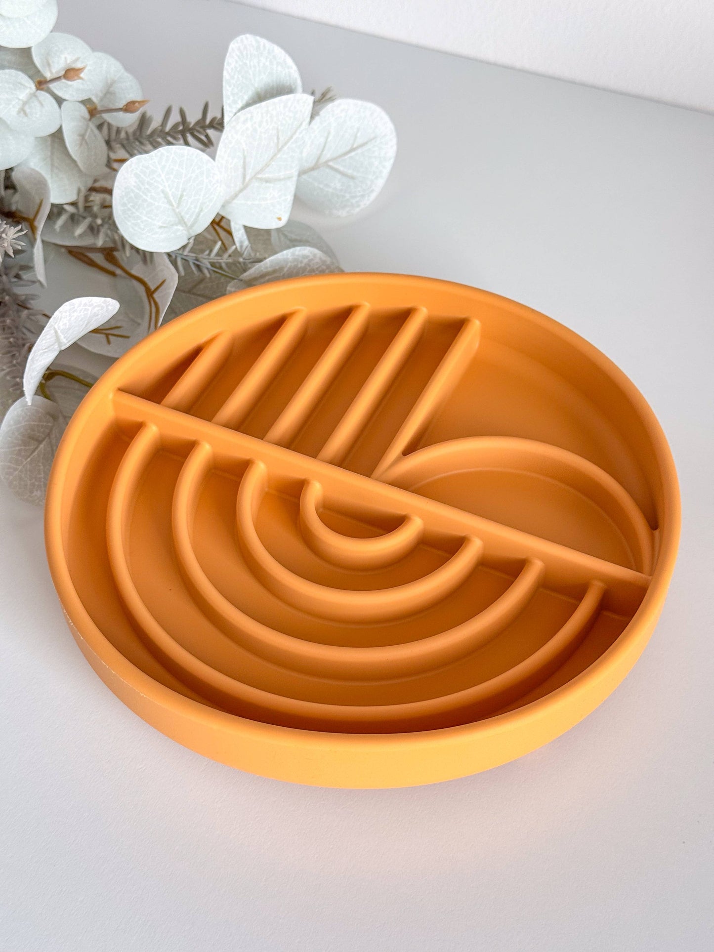 Doggotique - Rainbow Slow Bowl, Futtermatte, Futternapf für Hunde