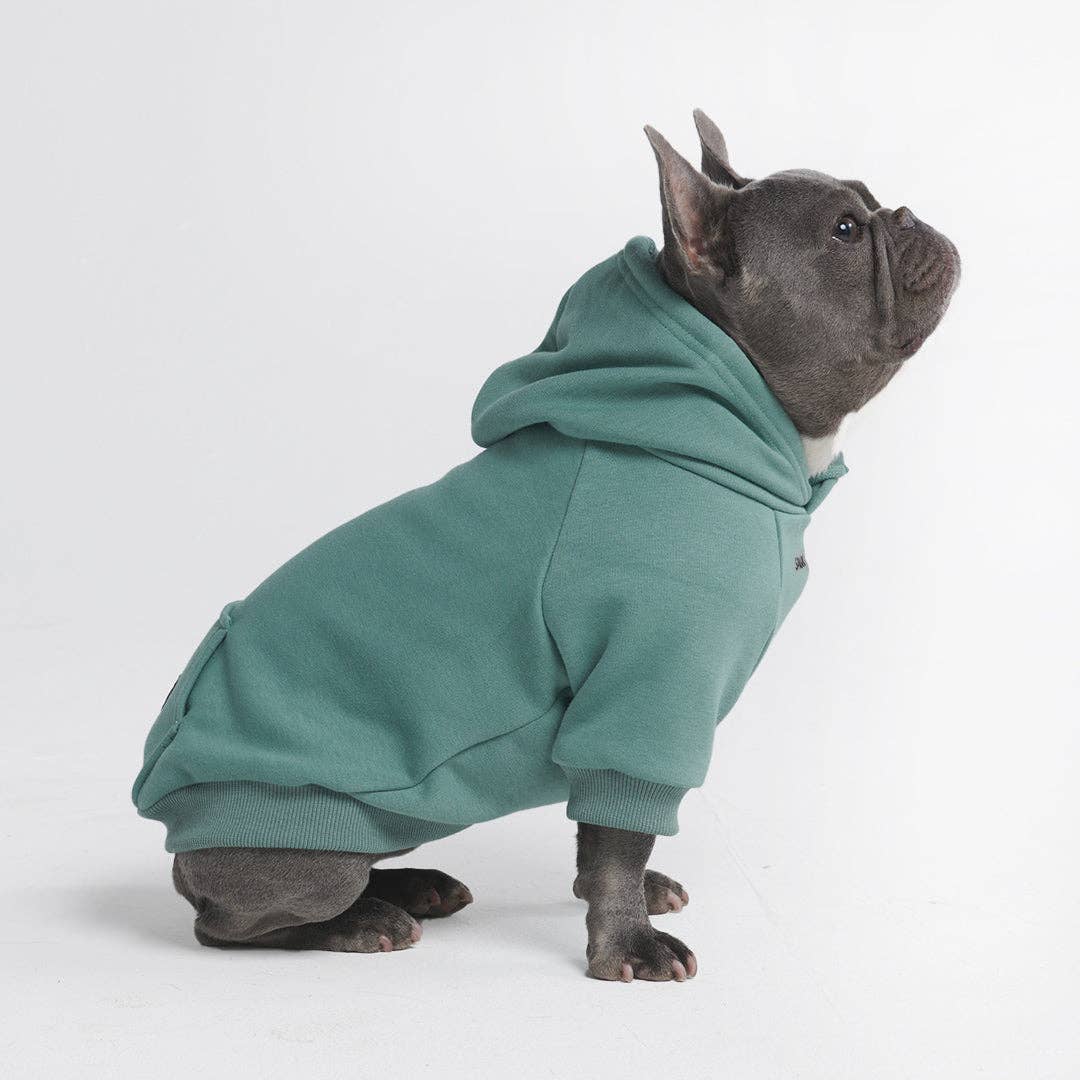 _Spark Paws - Essential Hoodie für Hunde, Blaugrün