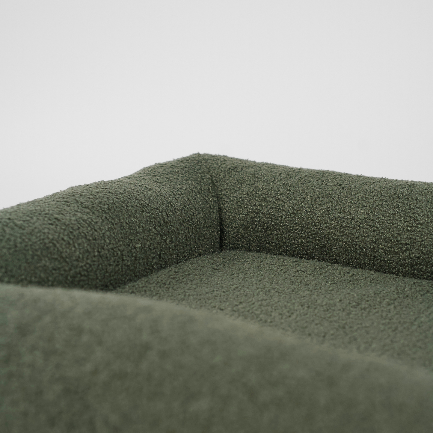 Staey - Karla Orthopädisches Hundebett | Moos Bouclé