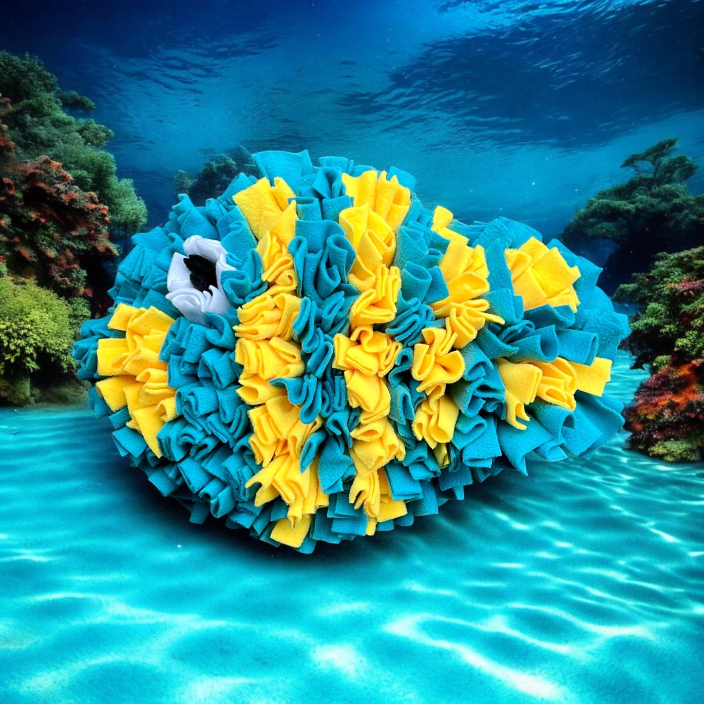Schnüffel Dog - Schnüffelteppich Fisch - Blue