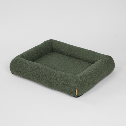 Staey - Karla Orthopädisches Hundebett | Moos Bouclé
