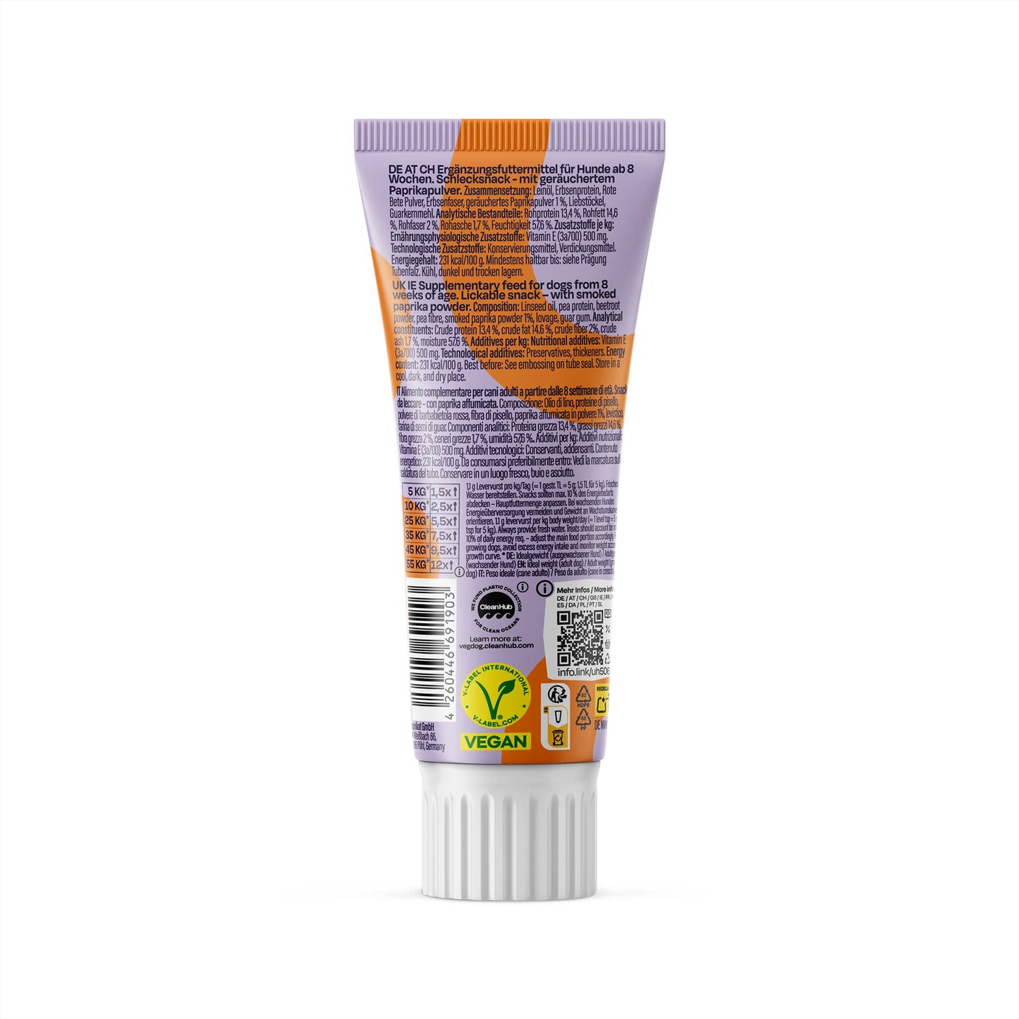 VegDog - LEVERVURST - 75g