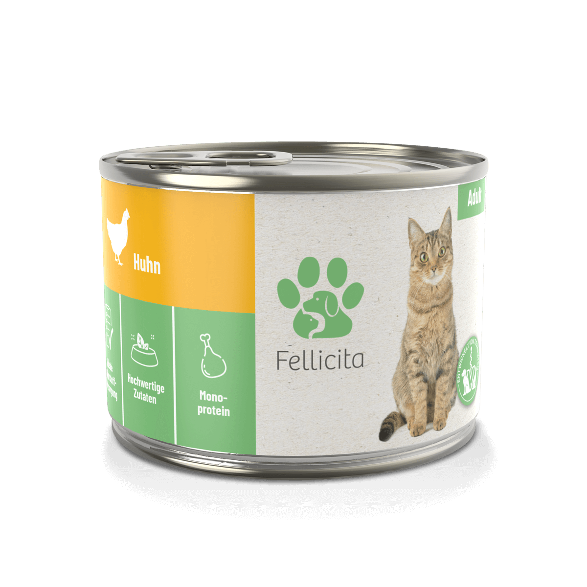 Fellicita - Katze Huhn pur 200g Dose