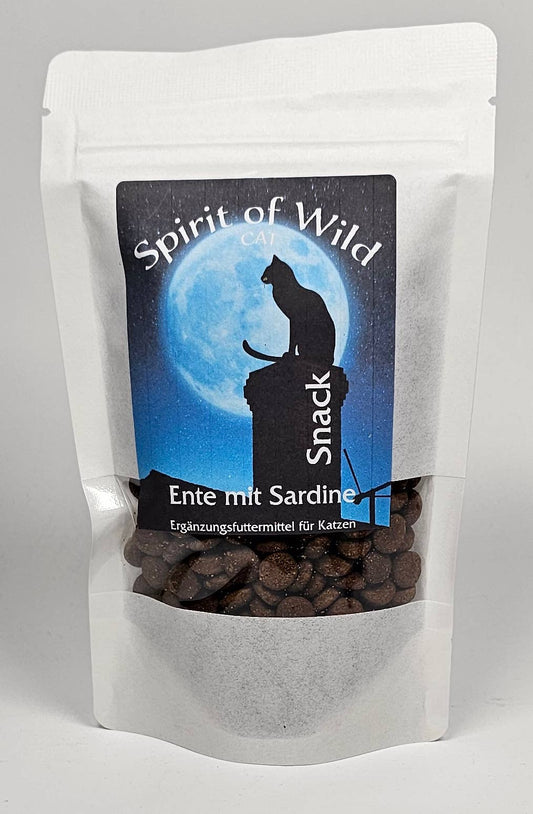 Spirit of Wild Cat Snack Ente mit Sardine