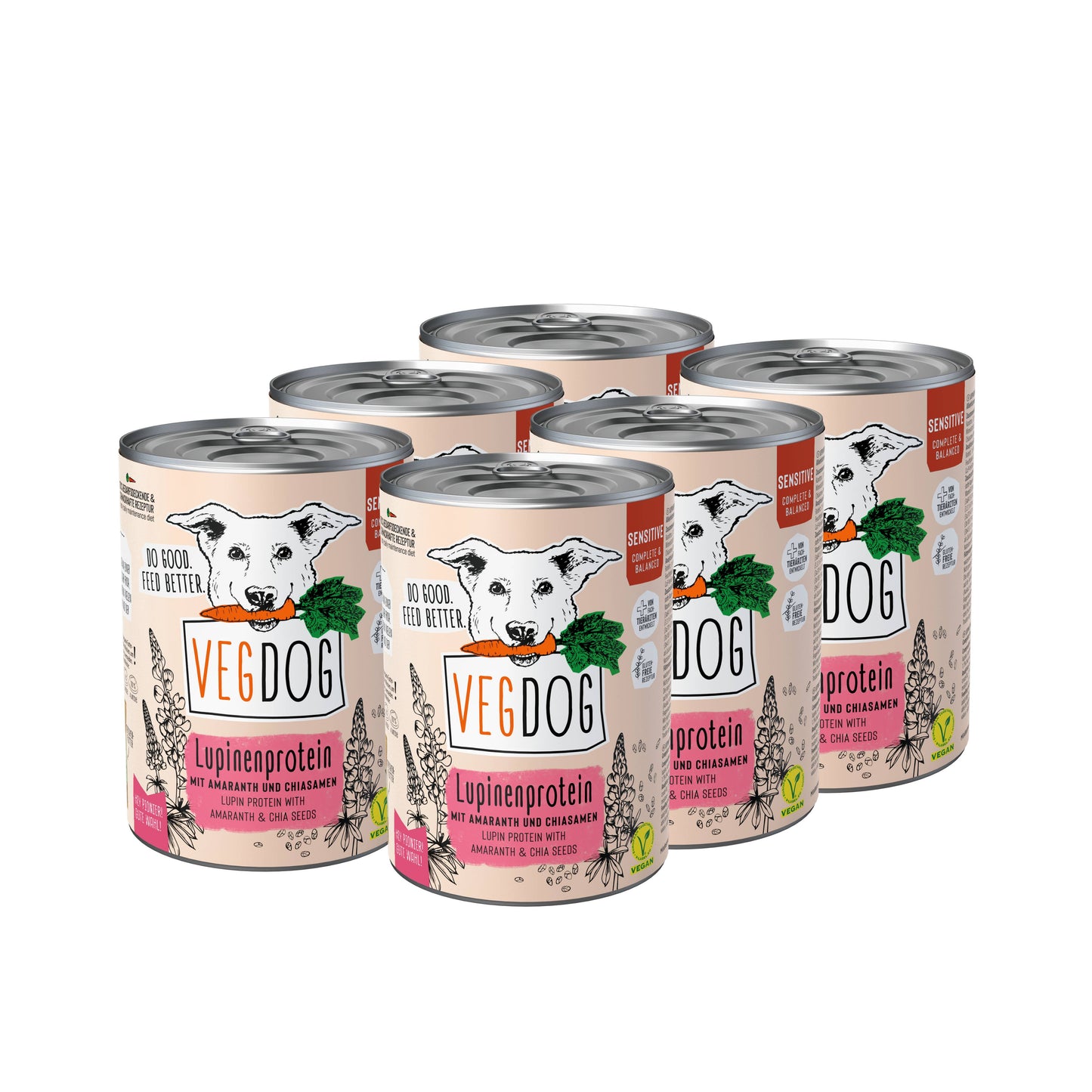 VEGDOG - SENSITIVE Lupinenprotein