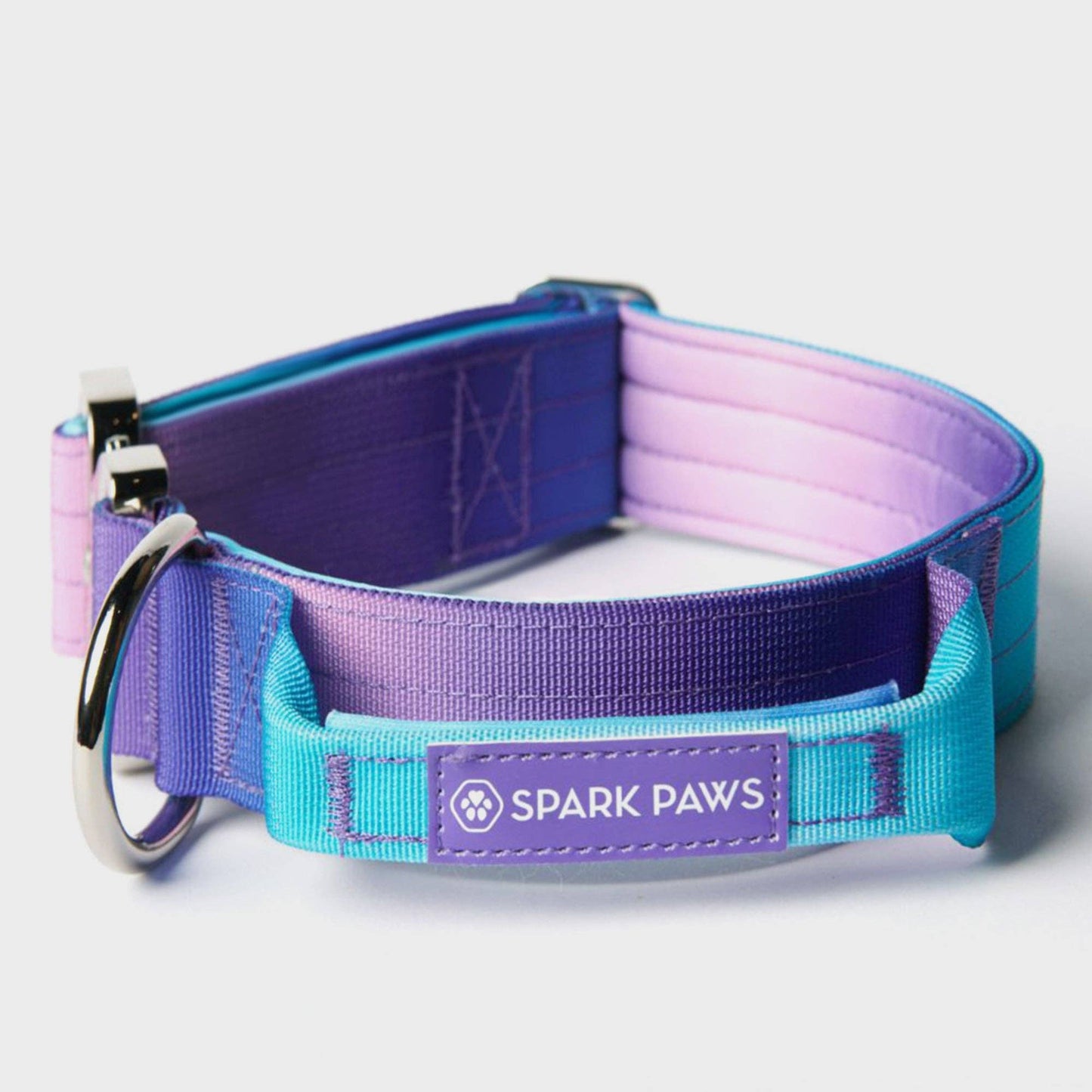 Spark Paws - Taktisches Hundehalsband — 90er Retro (1,5 Zoll/4 cm)