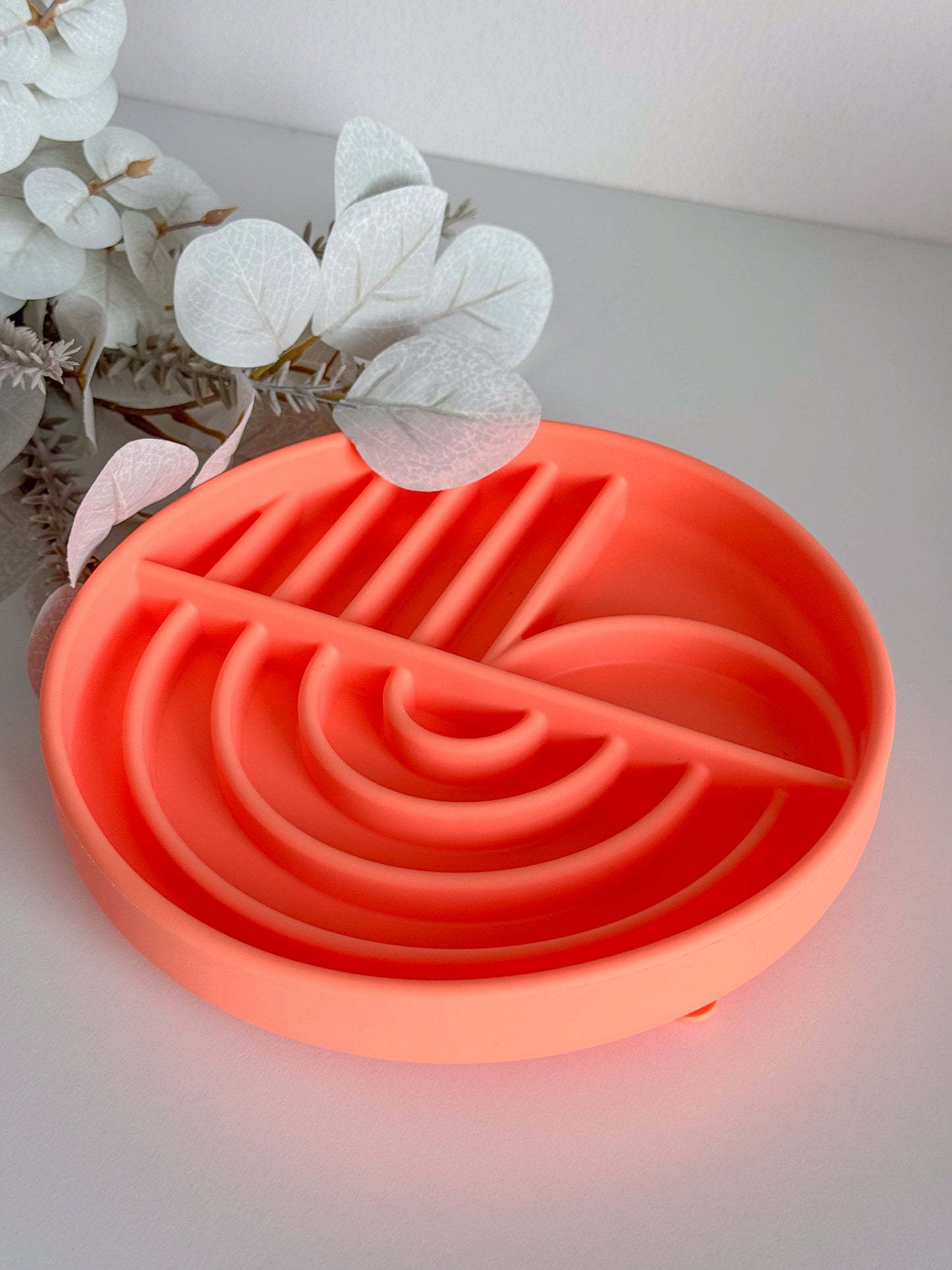Doggotique - Rainbow Slow Bowl, Futtermatte, Futternapf für Hunde