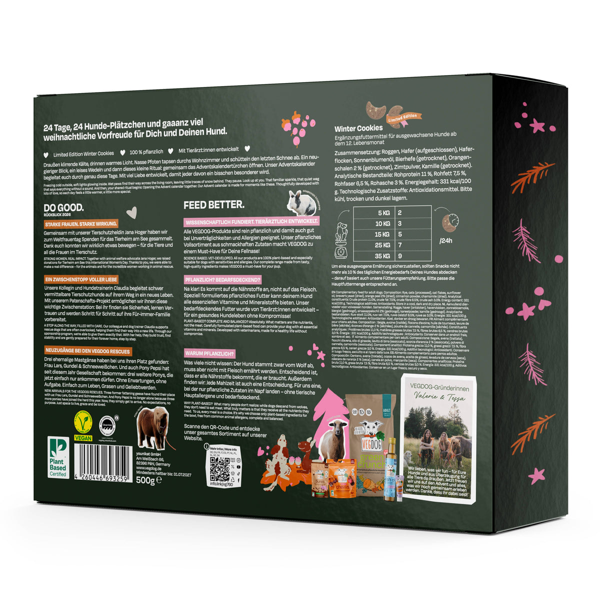 VEGDOG Adventskalender 2026 limited edition