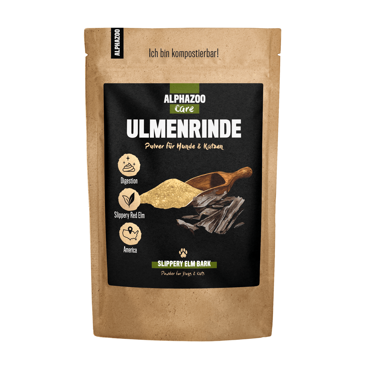 Alphazoo - Ulmenrinde Pulver - 120g