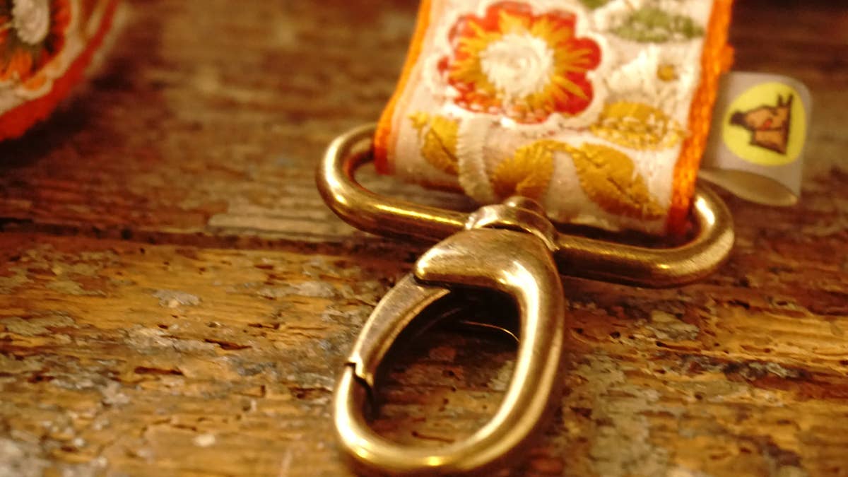Hundsfutter - „Summertime“ Halsband- und Leinen-Set mit Blumendesign