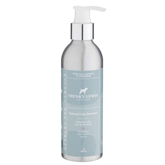 Frenky Lewis - Hundeshampoo - 200ml - Weiße Rose, Lavendel, Ylang-Ylang