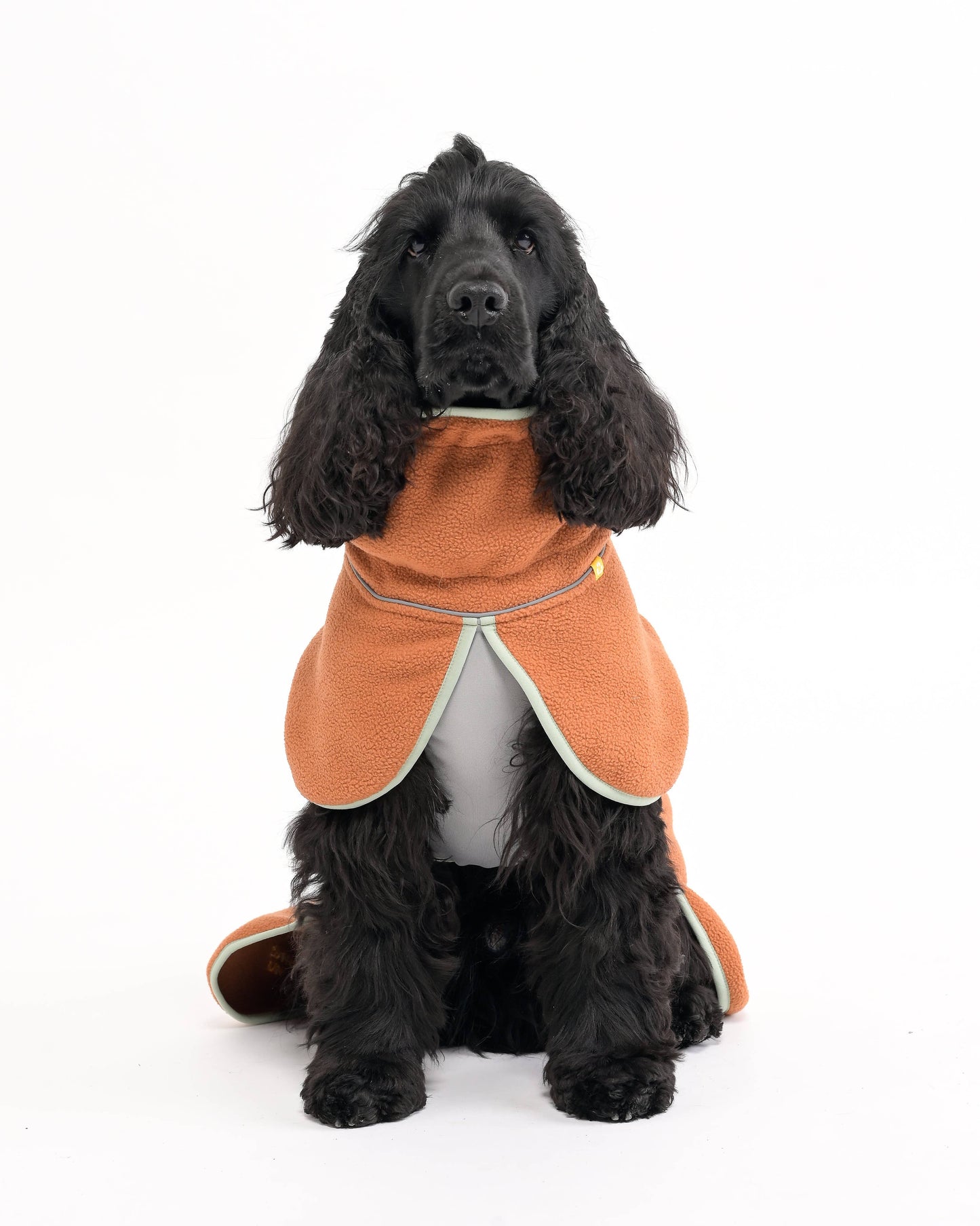 Wolly Wolf - Alpha 360 Fleece-Pullover Terrakotta