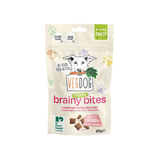 VegDog - BRAINY BITES 80g