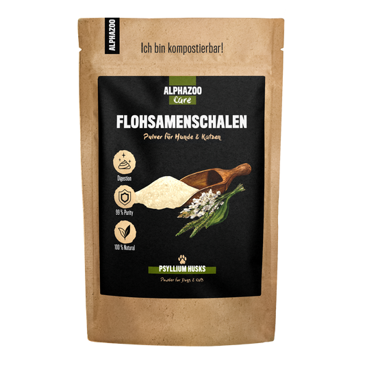 Alphazoo - Flohsamenschalen gemahlen - 250 g