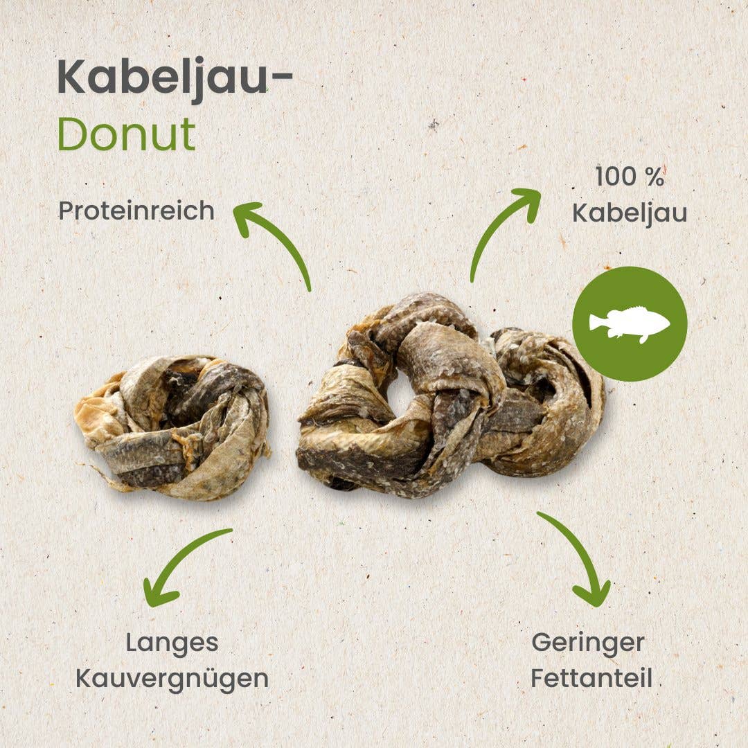 Kauartikel.com - Kabeljau-Donut - 250g