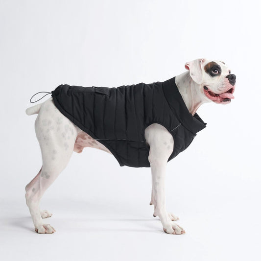 WarmShield wasserabweisende Jacke, Schwarz