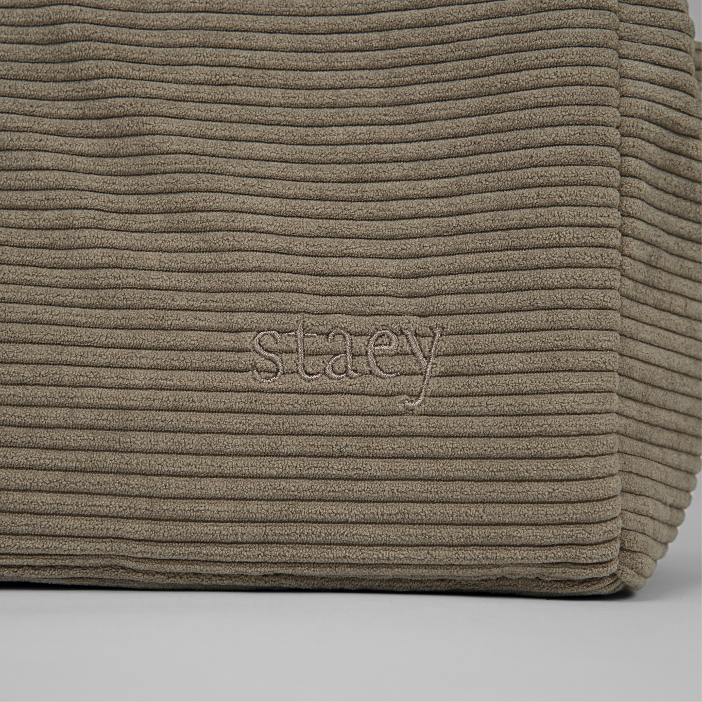 Staey - Vilda Tragetasche | Kordstoff in Taupe