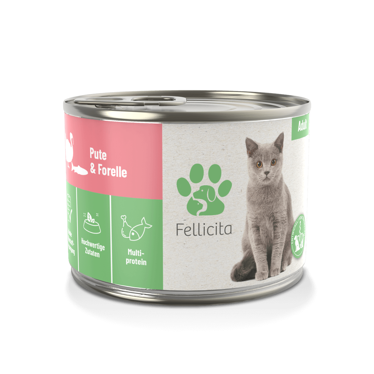 Fellicita - Katze Pute & Forelle 200g Dose