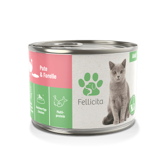 Fellicita - Katze Pute & Forelle 200g Dose