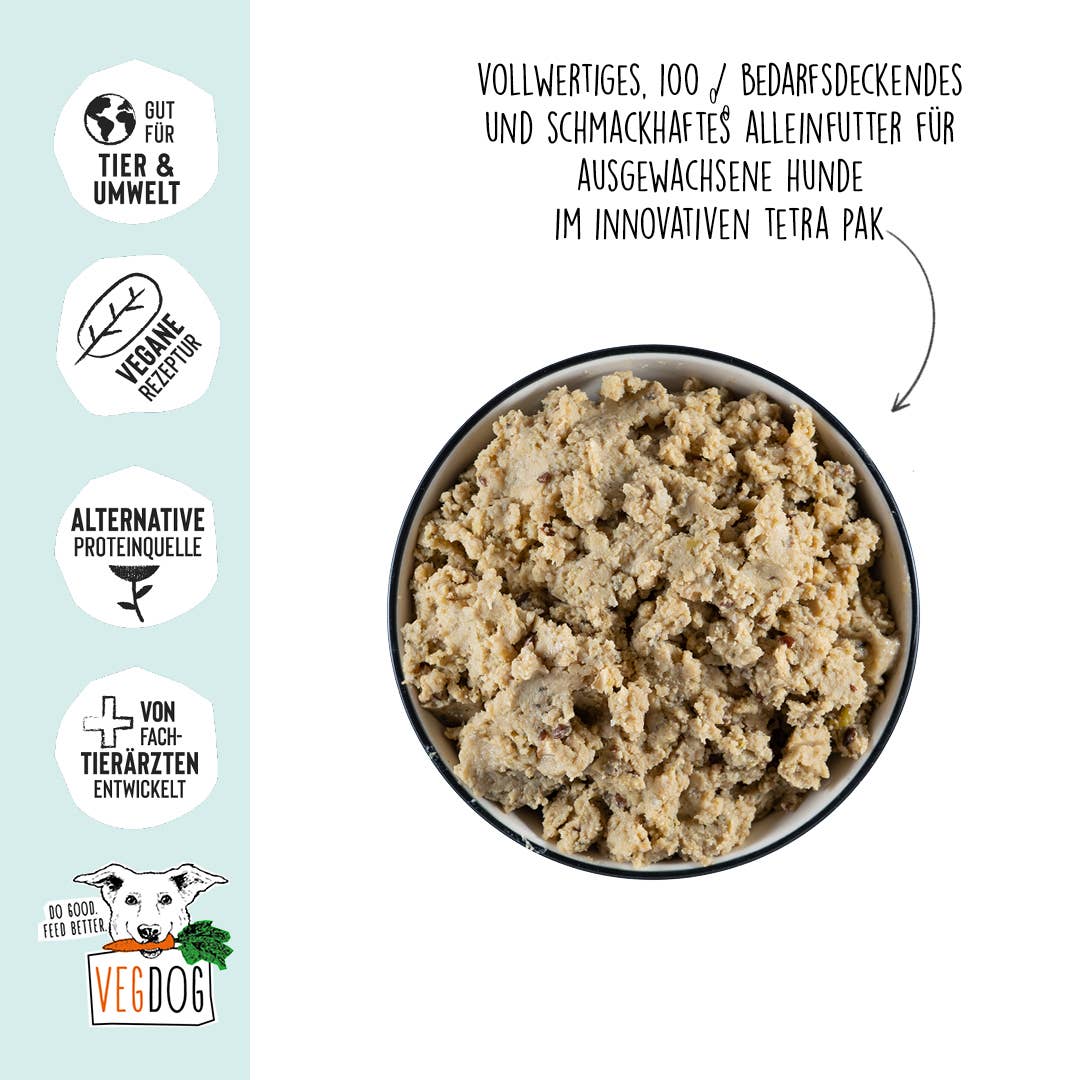 ADULT Erbsen & Haferflocken im Tetra Pak