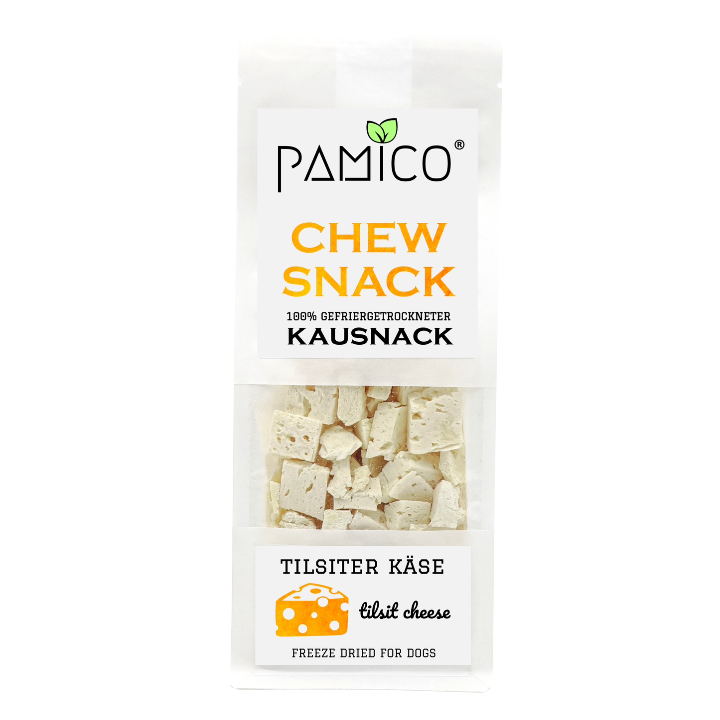 Pamico - Käse gefriergetrocknet | natürlich, gesunder & proteinreicher Kausnack für Hunde