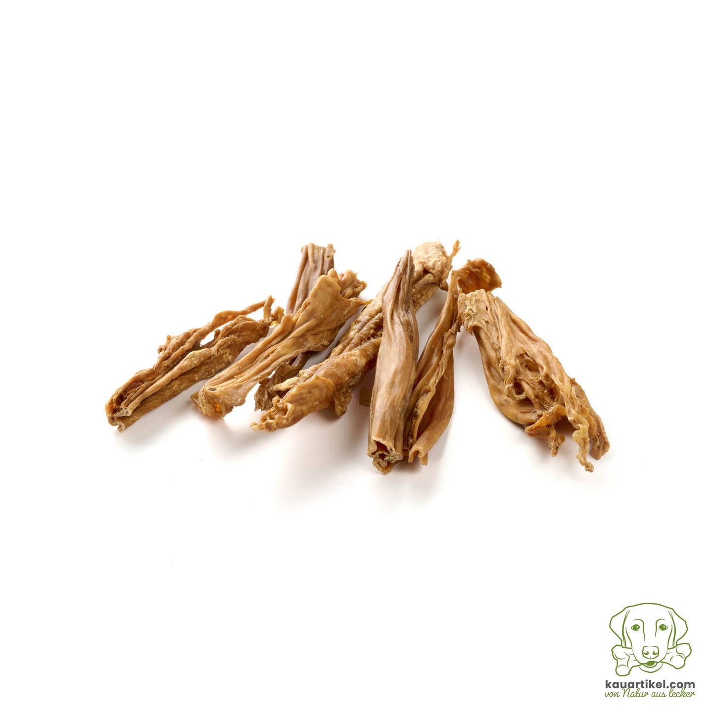 Kauartikel.com - Kaninchen-Haut, gerollt - 250g