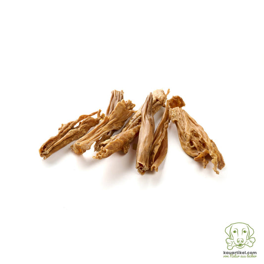 Kauartikel.com - Kaninchen-Haut, gerollt - 250g