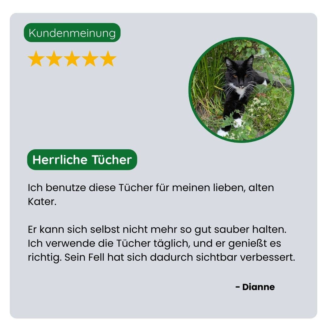 TraumaPet - Feuchttücher Hund & Katze – Augen, Ohren & Pfoten