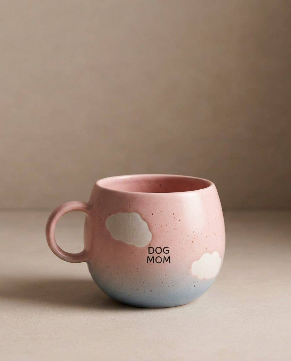 Egg Back Home - Cloud Sunset Becher 500 ml Dog Mom