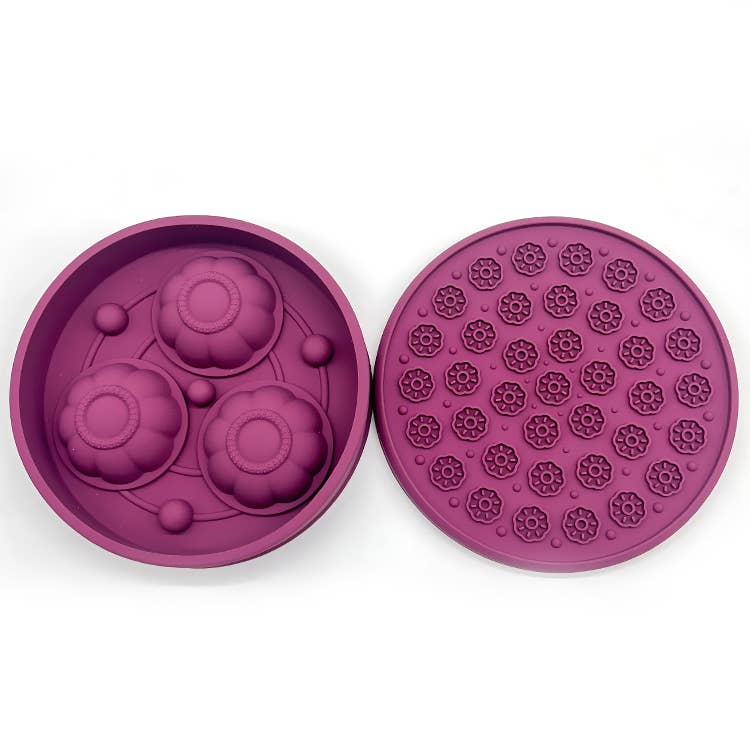 Doggotique - 3in1 Slow Bowl, Schleckmatte, Leckerli-Form für Hunde,